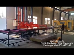 Máquina de carga y descarga de tablas de vidrio eléctrico de magnesio personalizada con capacidad de 300-3000 kg