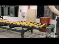 Máquina de carga y descarga automática de paneles industriales de acero