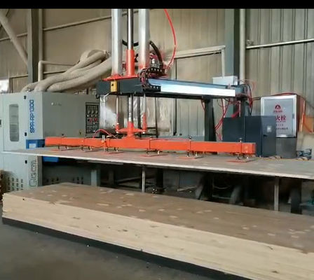 Máquina de carga y descarga automática por succión de 300 kg de capacidad Línea de montaje de tableros de madera