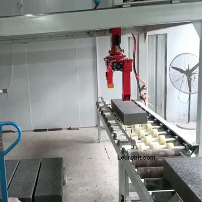 Sistema de carga y descarga de pinzas de alta capacidad Máquina con apilamiento