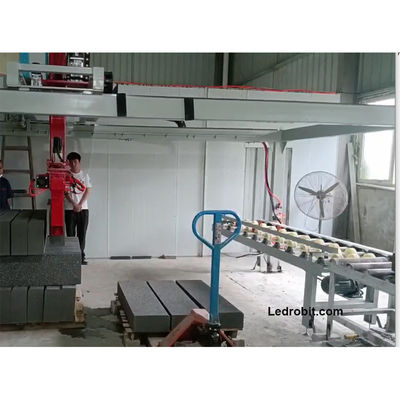 Máquina de carga y descarga totalmente automática de losas para paletización de robots de abrazadera 300kg - 3000kg Capacidad