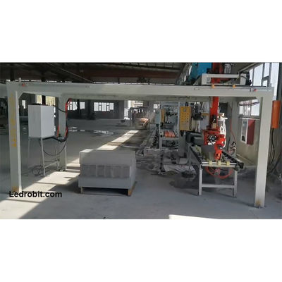 Máquina de descarga automática de abrazaderas controlada por PLC Equipo pesado con servomotor