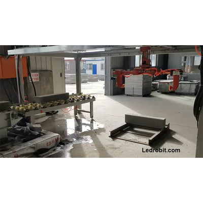 Equipo de carga y descarga automática de pinzas de paletización de caja de control independiente