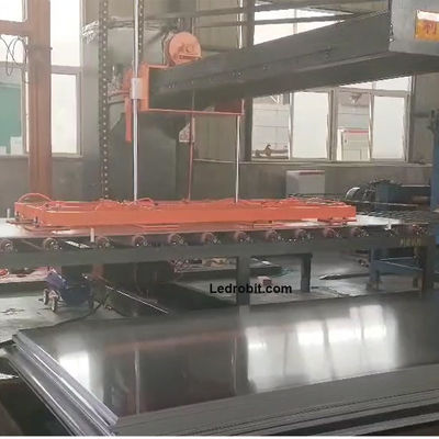 Carga y descarga personalizadas de equipos pesados Cargador automático de placa de aluminio