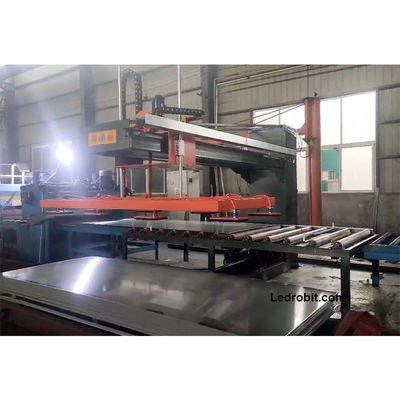 Equipo de descarga de placas de aluminio a medida Máquina de carga y descarga automática industrial