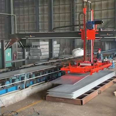 Máquina de paletización de bolsas móviles totalmente automatizada con instalación en el piso