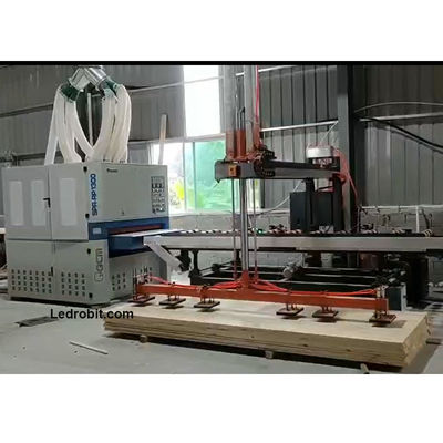Máquina automática de carga y descarga de 800 kg transportador de rodillos de acero con sensores de seguridad