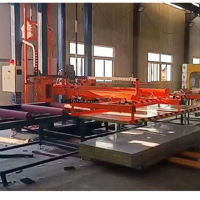 Sistema de carga y descarga de vidrio de magnesio con pantalla táctil transportador 300 - 3000KG