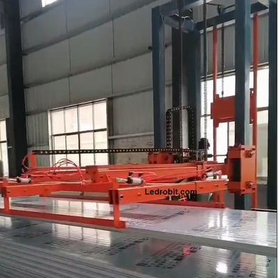 Capacidad personalizable Máquina de cartón de vidrio de magnesio Cnc Carga y descarga