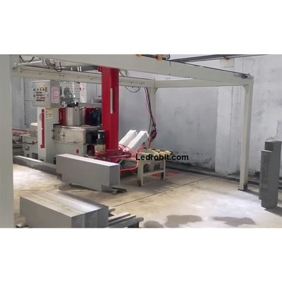 Máquina de carga de piedras de corte 360 grados personalizable con servomotor