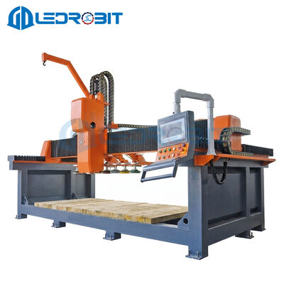 Superando los puntos débiles de la tolerancia al espesor en losas de gran formato, la máquina pulidora automática de doble eje Y garantiza un acabado espejo de nivel Ra en 3200 mm