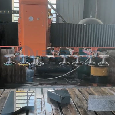 Desde la piedra de alta gama hasta el tratamiento de la superficie de la piedra artificial Polisher integrado que resuelve el problema de la calidad de pulido desigual en el procesamiento de materiales cruzados