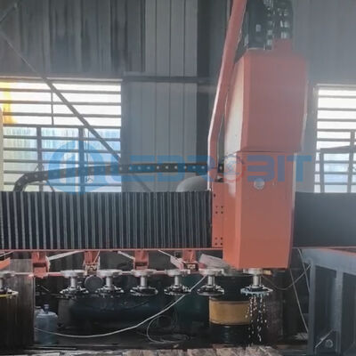 Rompiendo los límites de forma en el pulido de losas Tecnología de escaneo de visión CNC logra consistencia de superficie de nivel Ra para formas irregulares